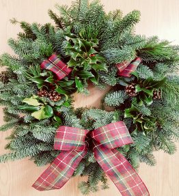 Decorated 10 inch Wreath